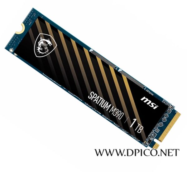اس اس دی اینترنال ام اس آی مدل SPATIUM M390 NVMe M.2 ظرفیت یک ترابایت